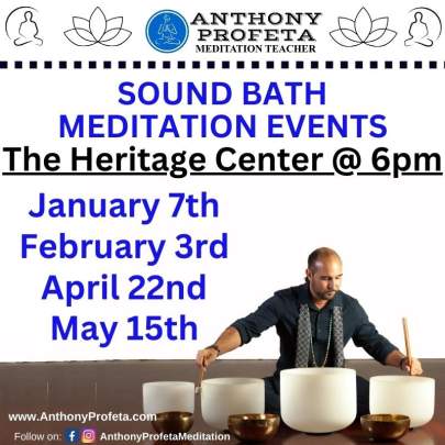 Heritage Center Sound Baths Profeta